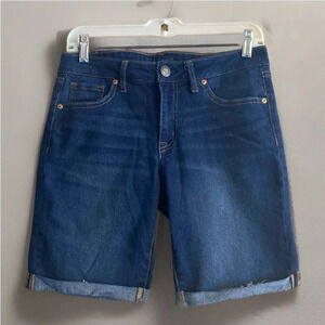 Aeropostale Sz. 8 Women’s Jean Bermuda Shorts zipper Button Closure Nice Cond